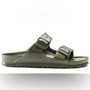 Birkenstock Sandal Sz 37 “khaki” color. Never worn. New without box.